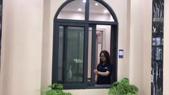 Modern design triple track double pane cheap sliding aluminum windows prices with mosquito net for philippines