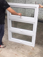 China Supplier PVC Awning Top Hung Casement Windows on China WDMA