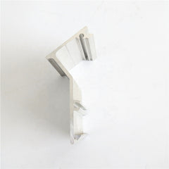 OEM design Aluminum louver clip,Multiple section Aluminum profile for louver installation on China WDMA