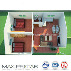 PV56-2 2 floor building prefabricated homes log in puerto rico on China WDMA