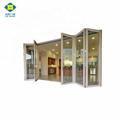 PVC Plastic Japanese Folding Sliding Glass Doors For Bathrooms on China WDMA