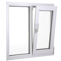 PVC / U-PVC Window of Awning Opening Style PVC Push Outside Awning Window on China WDMA