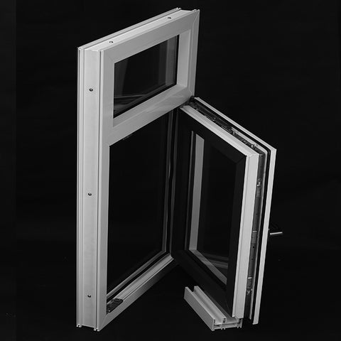 PVC UPVC Crank Open Casement Window on China WDMA