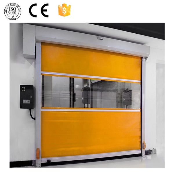 PVC dustproof high speed rolling shutter door/fast roller shutters on China WDMA