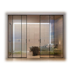 Patio big small frame aluminum door Glass Aluminum Sliding Door on China WDMA