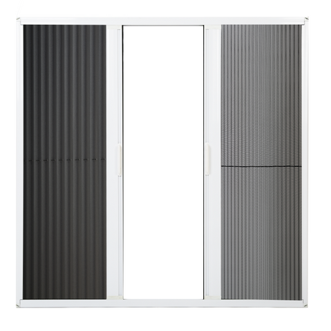 Pleated mesh window/door/tracked folding screen window on China WDMA