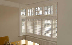 Poly wood or PVC plantation window shutters with 63 and 89mm louver at low price on China WDMA