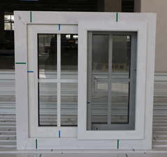 Popular PANAMA upvc window with decorative grills on China WDMA