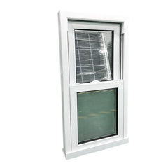 Popular Thermal Insulation Aluminum Vinyl UPVC American Double Hung Windows on China WDMA