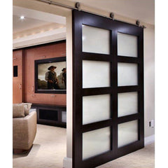 Popular room door design japanese style White UPVC Frame Glazing kitchen vinyl sliding glass door on China WDMA