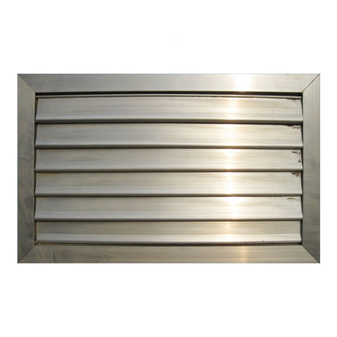 Powder Coated Aluminum Louver Window Panel on China WDMA