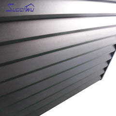 Powder coating aluminum louver windows with tempered glass blades on China WDMA