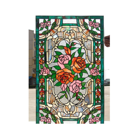 Professional factory stainless steel window grill design stained glass windows near me