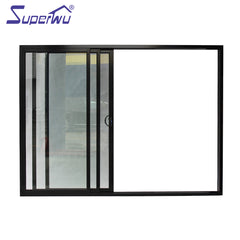 Professional soundproof glass kitchen door flucarbon aluminium double glazed doors Of Low Price on China WDMA