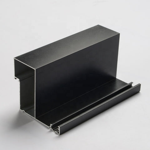 Professional supplier aluminum top hung window 6063 mullion tube anodized window frame