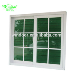 Pvc Windows With Built in Blinds/Awing/Sliding on China WDMA