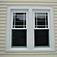 Pvc or upvc Philippines single glazed mosquito net windows on China WDMA