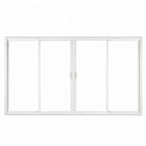 WDMA Vinyl Profile Series 4 panel patio sliding glass replacement door product on China WDMA