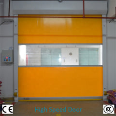 QX High Speed Fast Automatic PVC Folding Roller Shutter Door on China WDMA