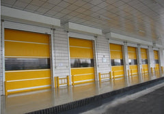 QX High Speed Fast Automatic PVC Folding Roller Shutter Door on China WDMA