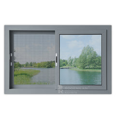 ROGENILAN 100# 1.4mm aluminium hollow metal mirror glass window on China WDMA