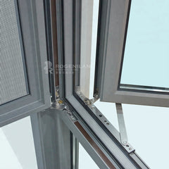 ROGENILAN 100 series New thermal break style casement windows with germany hardware on China WDMA