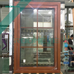 ROOMEYE double glazed bulletproof wood windows on China WDMA