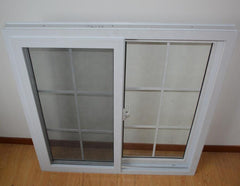 Ready made cheap white pvc sliding windows on China WDMA