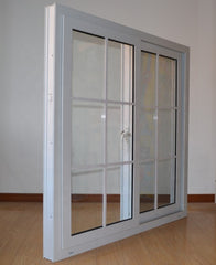 Ready made cheap white pvc sliding windows on China WDMA