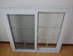 Ready made cheap white pvc sliding windows on China WDMA