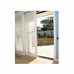 Residential Exterior Aluminum Sliding Jalousie Doors on China WDMA