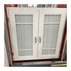 Residential aluminium toughened glass double casement window manufacturers on China WDMA