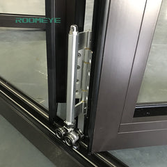 Roomeye aluminum glass bi fold door on China WDMA