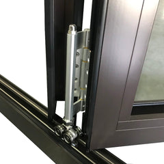 Roomeye hot sale aluminum bi folding door aluminium security screen door on China WDMA