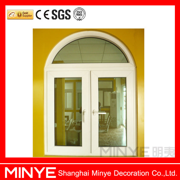 Russian Style Vinyl Bay window/garden style UPVC frame casement windows on China WDMA