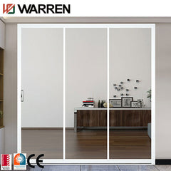 Horizontal sliding garage door multi slide patio door aluminum alloy doors windows