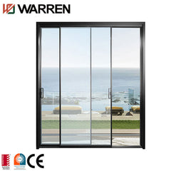 Best price sliding glass doors system aluminum glass garage door modern slide door