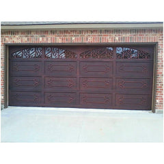 SZ-G283 Elegant Wrought Iron Garage Door on China WDMA