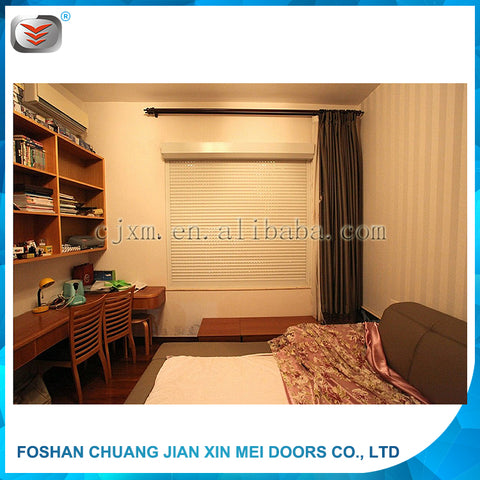 Safe and Secure Against Theft Aluminum Window Shutter on China WDMA