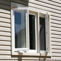 Safety aluminum frame glass windows,french casement window on China WDMA