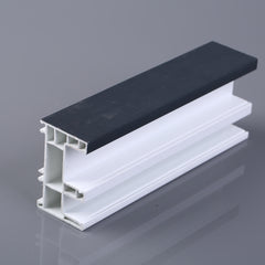 Sale Best upvc profile standard size window tilt out casement window frame u PVC profile