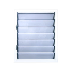 Security Design Aluminum Jalousie Window Glass Louver on China WDMA