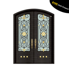 Security screen entrance iron door for home on China WDMA