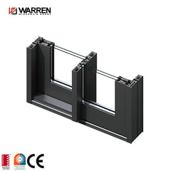 Shipping container sliding door aluminum French double glazed sliding glass doors