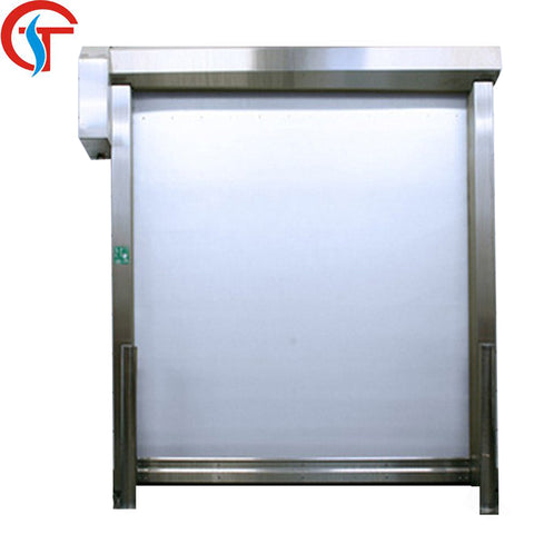 Self -repair low maintenance cost fast rolling shutter door for clean workshop on China WDMA