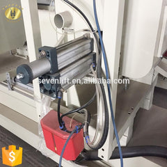 Shandong Sevengroup aluminium window double mitre saw cutting drilling fabrication on China WDMA