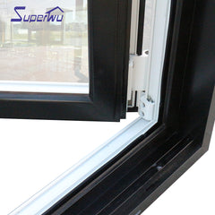 Shanghai Manufacturer Aluminum frame casement window double glass casement windows on China WDMA