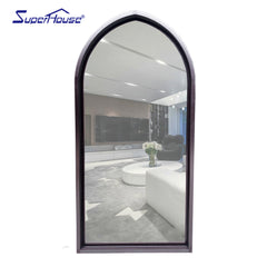 Shaped design aluminium windows customized door and window on China WDMA