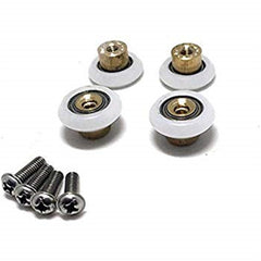 Shower Bath Door Rollers Runners Wheels Pulleys 28mm Dia Bathroom Glass Sliding Door Roller Bearing Pulley Wheel/Runner on China WDMA