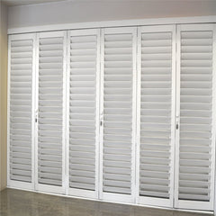 Shutter Style Cabinet Doors Exterior Fire Patio Door Security Shutters Exhaust Fan Folding Double Shutter Door on China WDMA